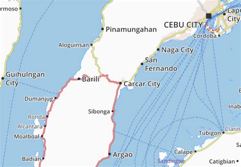 carcar cebu map